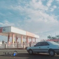 پمپ بنزین نخل سبز شهرستان بم