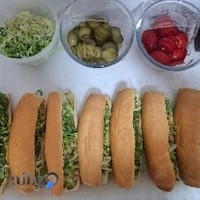 فست فود سیر تا پیاز