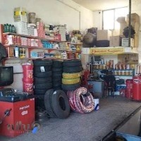 لاستیک فروشی و اپاراتی تعویض روغنی خاکباز