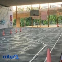 زمین استریت بال مدرسه بسکتبال مهران