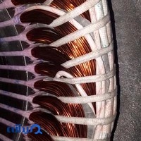 سیم پیچی الکترو موتور مثلث