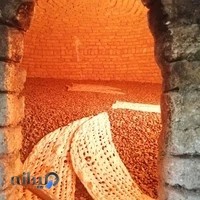 نانوایی سنگک گندم طلایی