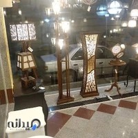 لوستر چوبی ستاره شب
