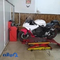 موتور سیکلت دکتر مرتضی