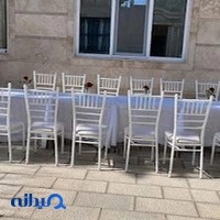 ظروف کرایه(میز.صندلی.لوازم عروسی و پذیرایی)