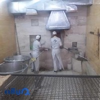 نانوایی سنگک سنتی خانه نان