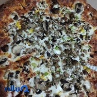 پیتزا یک برگر