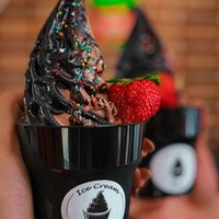 بستنی سیاه