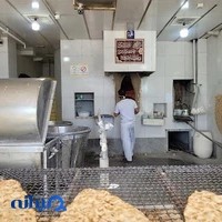 نانوایی سنگک نمونه