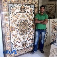 معرق سنگ هنر یزدانی.خدمات سی ان سی سنگ