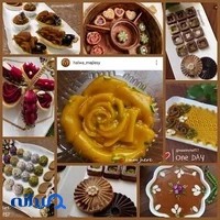انواع حلواهای ایرانی، عربی، تبریزی و آجیلی، کیکهای عصرانه و تولد ودوناتهو دونات خانگی