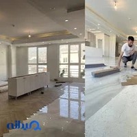 طراحی داخلی و بازسازی خانه ایوان سبز