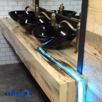 تولید انواع میز چوب و رزین(دکوراسیون روستیک)