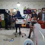 آرایشگاه کودک آلوین