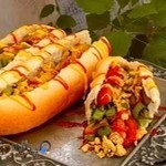 پیتزا ساندویچ باران