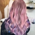 رنگ مو و ترکیب رنگ مینا زارع