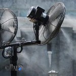 پنکه مه پاش | پنکه آبی