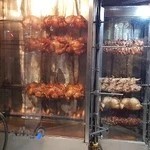 مرغ بریان و پاچینی امین