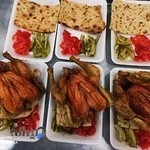 مرغ بریان شکم پر ترش شمال &اکبر جوجه پیک رایگان