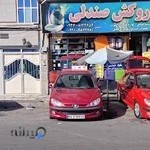 روکش صندلی شیشه دودی احمدی