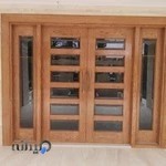 کارخانه تولیدی درب وکابینت نگین چوب یزد