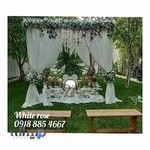 تشریفات سفره عقد و نامزدی رز سفید