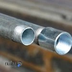 لوله برق فولادی