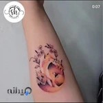 تتو بدن شهرزاد _ تاتو بدن _ تتو استودیو _ آموزشگاه tattoo