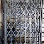 اهنگری مدرن ساخت درب اکاردیونی