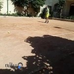 زمین تنیس مرحوم درفشی جوان ( به مدیریت استاد ورمرزیار )