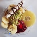 آب میوه بستنی تمشک