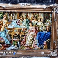 تابلوفرش دستباف امید omid rug store