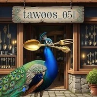 قاشق و چنگال تخصصی طاووس