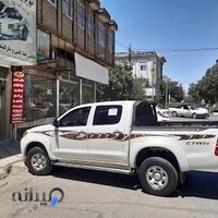 شبرنگ استیکر خط کشی انواع وانت تویوتا هایلوکس پرادوو لندکروزر نیسان پیکاپ و نیسان ریچ هنرکده حسین زاده