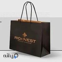 ساک دستی پاکت کرافت بیرون بر رومی چاپ