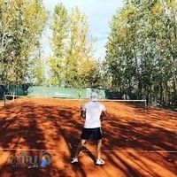 RF tennis courtزمین تنیس