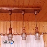 لوستر و چراغ های فانوس آذرخش بلوط