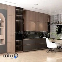 بازسازی کابینت دکوراسیون آقای چوب mdf کمد کلوزت