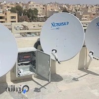 نصب دوربین مداربسته .انتن مرکزی .ثابت .چرخشی