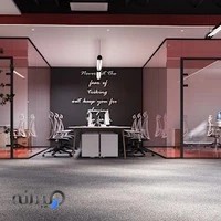 پارتیشن اداری شیشه ای پرچین