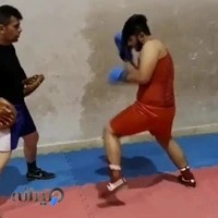 سالن ورزشی مربی بوکس فومن رضا فرجام