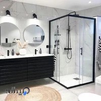 شیشه‌ آینه سکوریت جام بالکنی کابین دوش فلاح