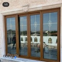 درب پنجره دوجداره الومینیوم UPVC ابتکار