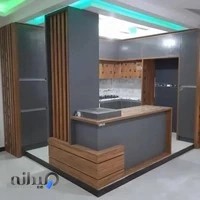 سنایی)(کابینت ام دی اف برگ سبز