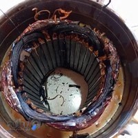 سیم پیچی الکترو موتور اقتدار صنعت