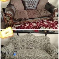 پیراهن مبل خاتون( روکش مبل) ، روتختی و...