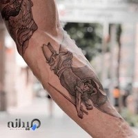 سالن تتو محمد پيكاسو كرمانشاه