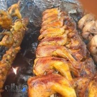 چیکن ذغالی گل دیس