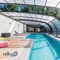 پنجره اعتماد ، درب پنجره آلومینیومی و یو پی وی سی کرتین وال توری و سقف استخر