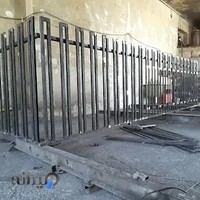 جوشکاری .درب اکاردئونی.